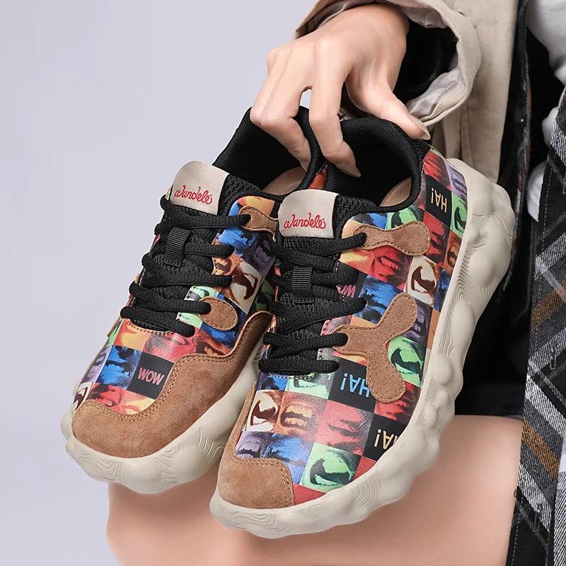 

Мужская обувь Кроссовки Мужские теннисные туфли Роскошные мужские повседневные кроссовки для бега Дышащие модные мокасины Кроссовки для мужчин 45