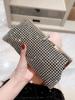 2026 Dinner bag handmade rhinestone button evening bag clutch bag banquet bag diamond dinner bag