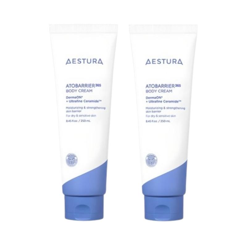 AESTURA Atobarrier365 Body Cream 250ml – Moisturizing Fresh Finish Body Cream for Dry Skin
