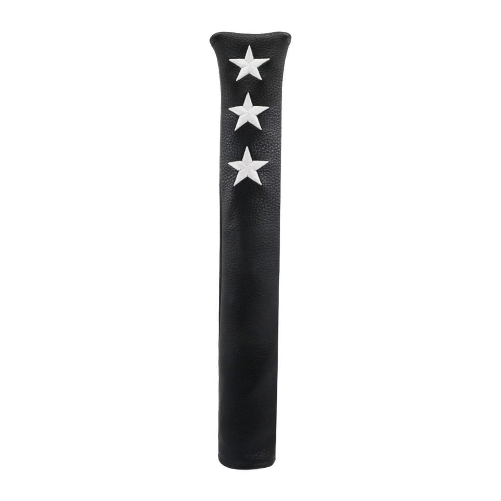 Golf Alignment Stick Cover Aiming Exercise PU Leather Golf Training Sticks Sleeve Equipment Supplies Golf Indicator Rod Holder
