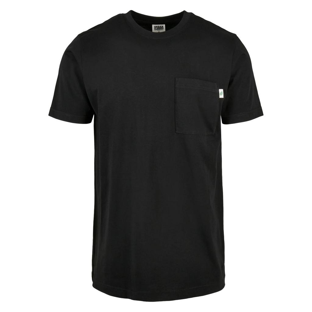Urban Classics Mens Basic Organic Cotton Chest Pocket T-Shirt