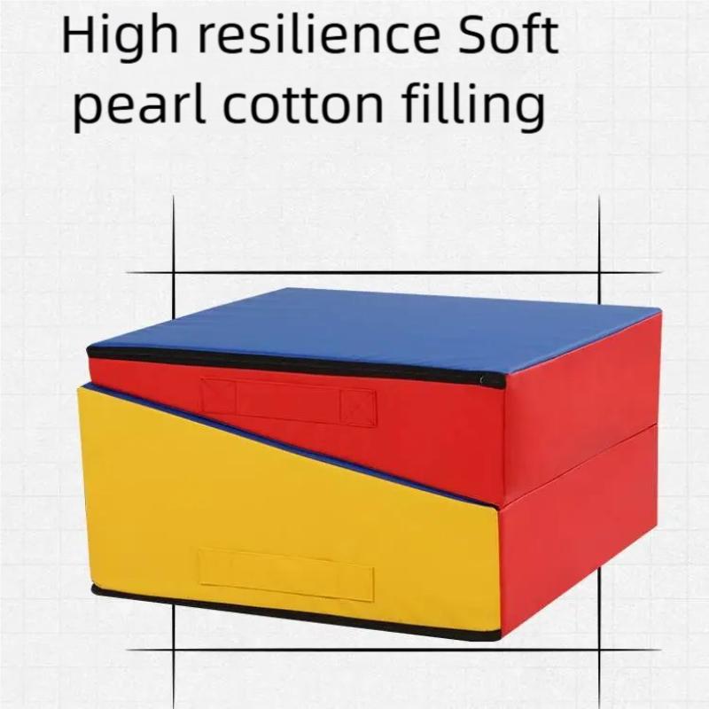 Foldable Gymnastics Training Equipment Gymnastics Wedge Mat for Yoga Sports Skill Training Gym Exercise Cheerleading