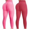 Women Fashion Print Yoga Pants Plus Size Casual High Waist Sport Pants