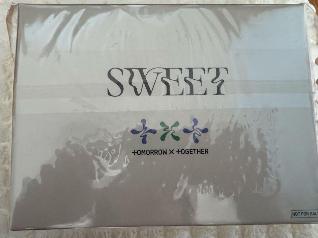 [USED] TXT SWEET Seven Net Purchase Bonus Collection Box