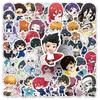 10/30/50pcs Cute Cartoon Football Anime Blue Lock Stickers Manga Decals DIY Laptop Motorcycle Phone Waterproof Sticker Kids Toys