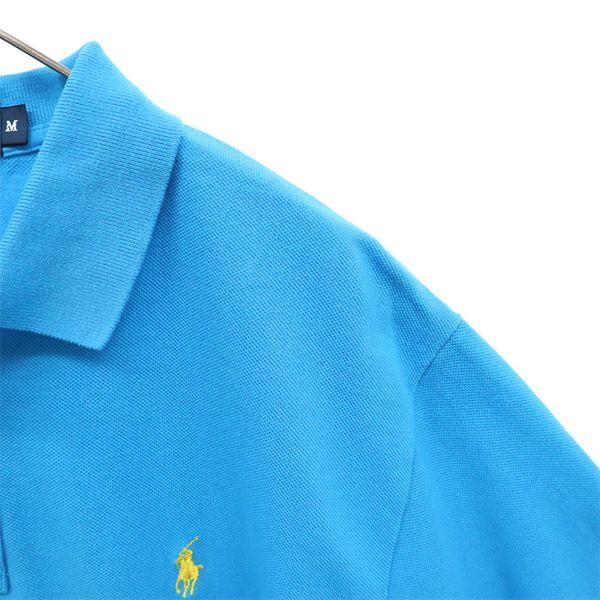 Unused Polo by Ralph Lauren Short Sleeve Polo Shirt M Blue Fawn Men's Used