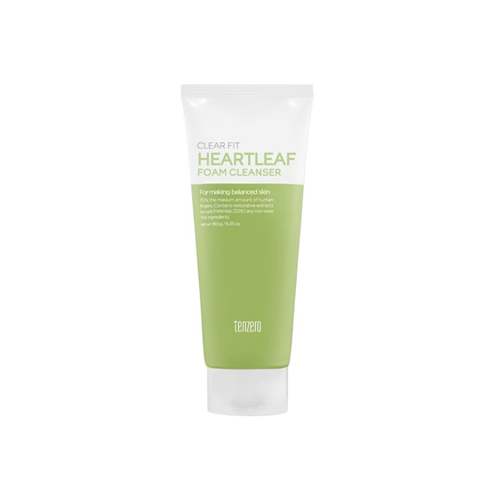 TENZERO Clear Fit Heartleaf Foam Cleanser 180g 1ea