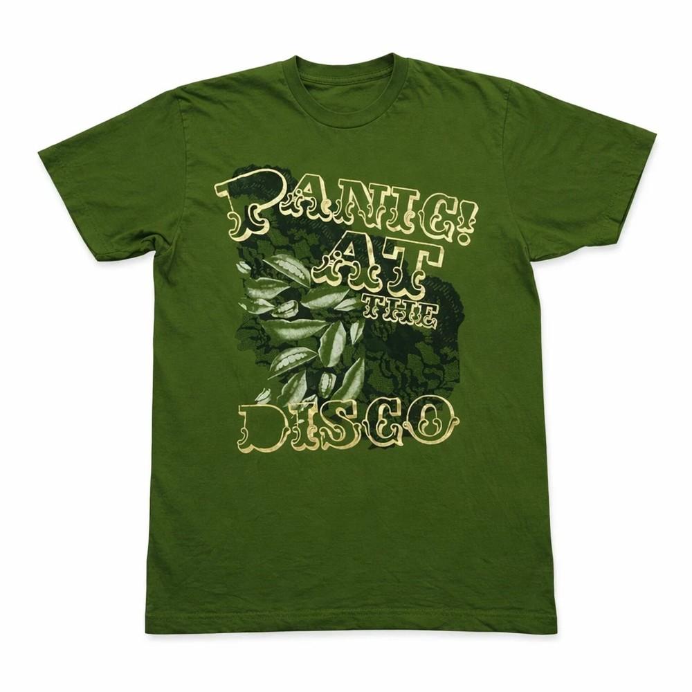Panic at the Disco Vintage Forest Green Tshirt All Size Unisex T-Shirt XXXXL