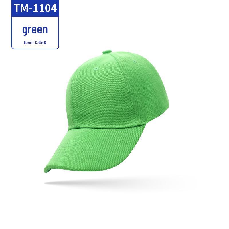 Custom Embroidered Outdoor Baseball Caps with Sun Protection зелёный