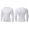 Men's Compression Shirts Long Sleeve Base-Layer Quick Dry Workout T Shirts Sports Running Tops for Gym Fitness Muscle Training