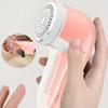 Portable Hair Remover, USB Powered Pink Lint Brush for Clothes
