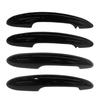 4x Exterior Door Handle Black Covers LH & RH for 2017-2024 Mini Countryman F60
