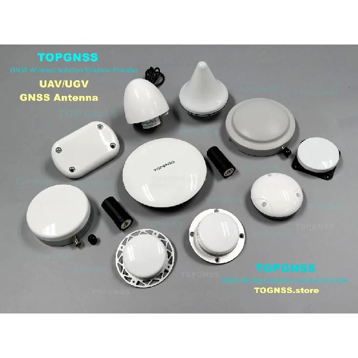 TOPGNSS New RTK Rover Gnss Antenna Zed-f9p GPS Antenna High Precision Agriculture, RTK Gps Antenna GLONASS Galileo GNSS L1 L2