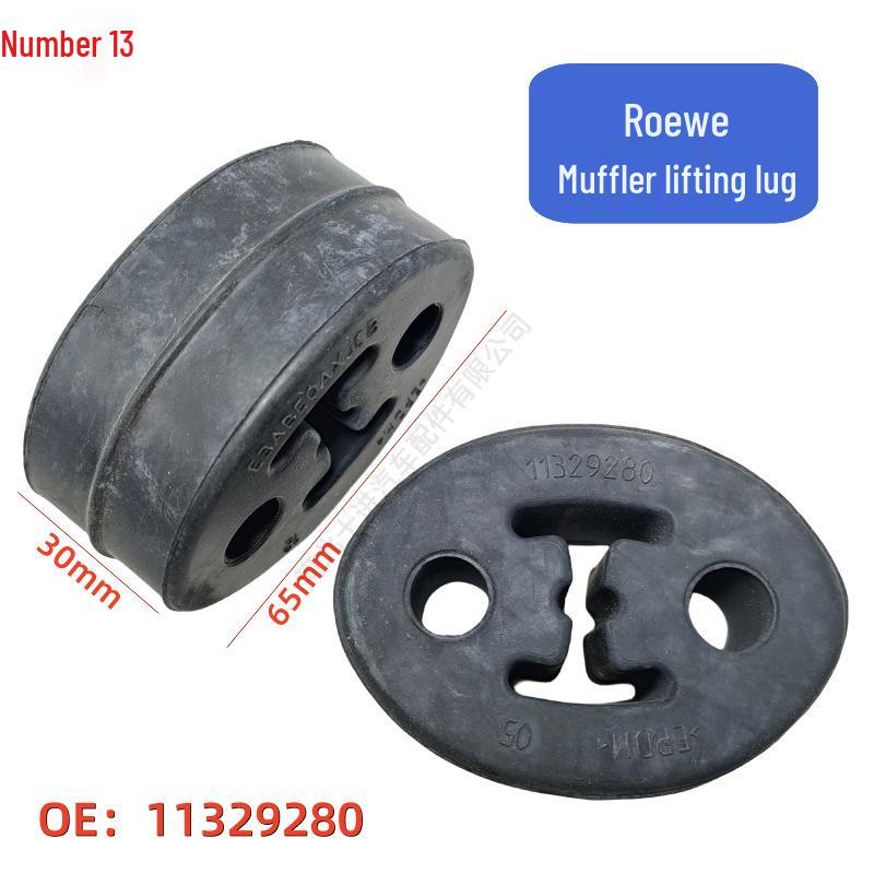 Universal Exhaust Pipe Muffler Hanger Rubber Sleeve