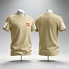 Maglietta da calcio estiva Spagna Top Stampa Maglia da calcio Uomo Maglietta casual traspirante Uomo Donna Maniche corte Top
