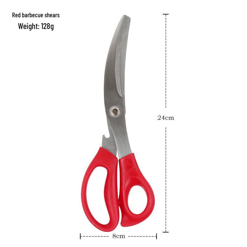 Korean BBQ Kitchen Scissors – Multipurpose Food, Cooking, and Barbecue Shears