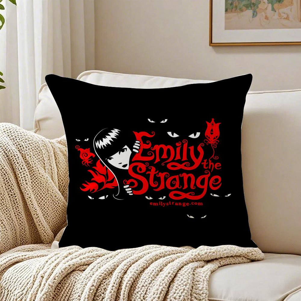 Comics Quirky EEmily The SStrange Cushion Cover Pillowcase Antidustmite living Room Sofa Decor Cushion Room