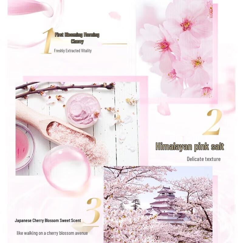 DOVE Nourishing & Moisturizing Body Wash, Cherry Blossom Scent