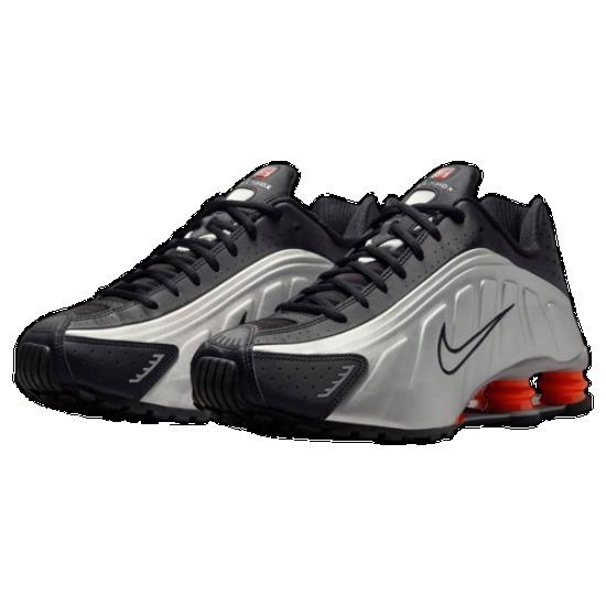 

Nike Shox R4 Металлик Серебристый Пикантный Красный Черный HQ1988-002 Мужской Размер EU 43