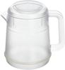 Black Round Little Pitcher Clear PUO711A