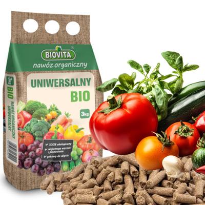 Organic Fertilizer for Strawberries and Raspberries, Natural, Bio, Granulate, Biovita, 3kg