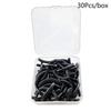 Colored Eyelashes Curler Replace Rubber 30Pcs/Box Black White Blue Elastic Eyelash Curler Replacement Rubber Strips Accessories