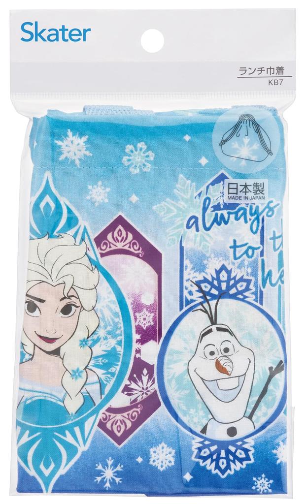 Mochila de Almoço com Cordão de Patinadora Feita na Disney Tamanho Bolsa Infantil, Japão, Frozen, 25, Meninas', KB7-A