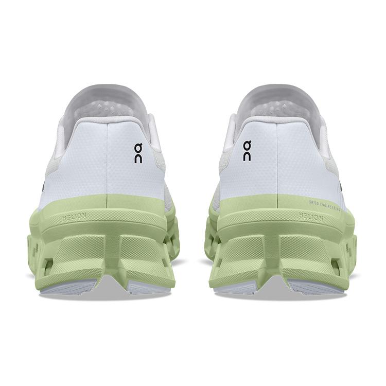 On Running CloudmOnster Glacier Grey Meadow Green Women's 61.99022