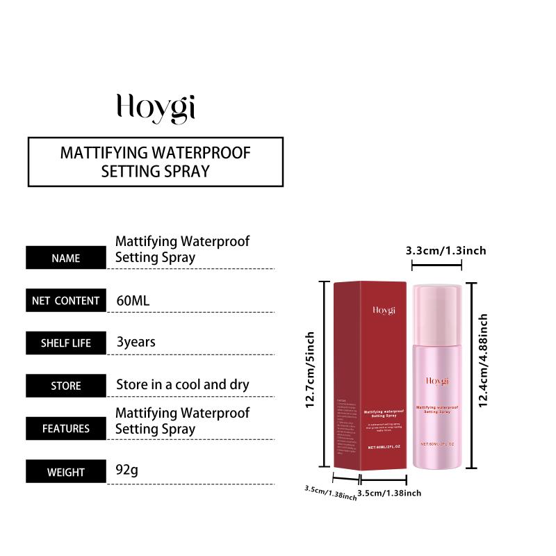 Ölkontrollierendes Make-up Fixierspray Mattes Finish Wasserdichtes Spray Verfeinert Poren Für den Täglichen Gebrauch