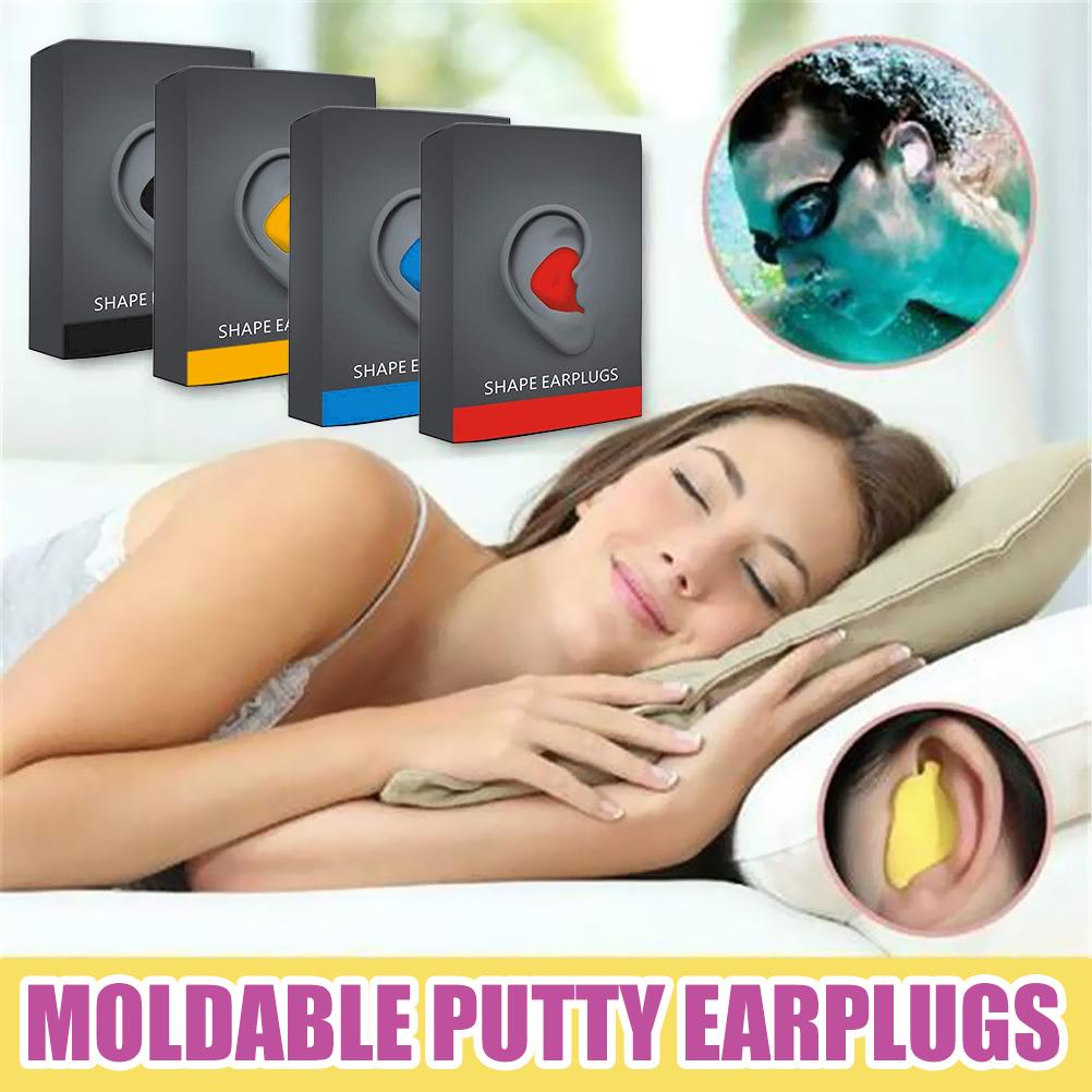 Molded Putty Shaping Earplugs Soundproof Earplugs for Sleeping Noise Reduction Ear Plugs for