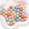 Handmade Beads 6-16mm Acrylic Mixed Colors Mixed Batch Frosted Round Beads Handmade Diy Hand Stringing Beads Jewelry Accessories Material Package