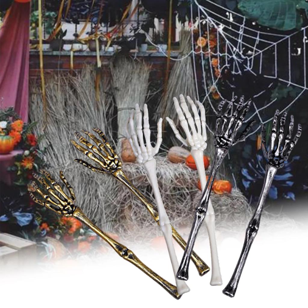 Plastic Skeleton Stakes, Skeleton Stakes, Skeleton Hands, Bones, Halloween Yard Signs, Outdoor Parties, Gardens