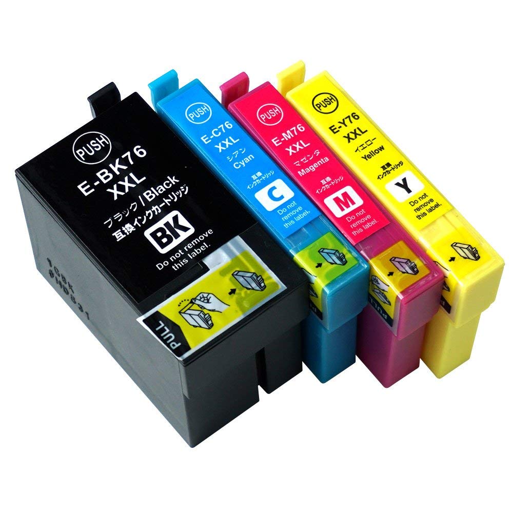 

Epson IC4CL76 4-color set compatible ink cartridge with IC chip