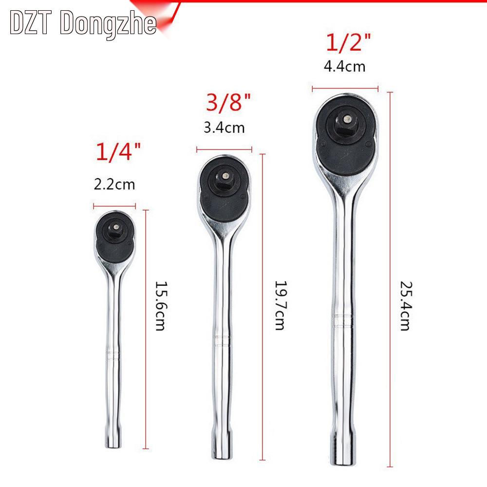 Telescopic Multi-Size Quick-Release Ratchet Wrench (1/4, 1/2, 3/8)