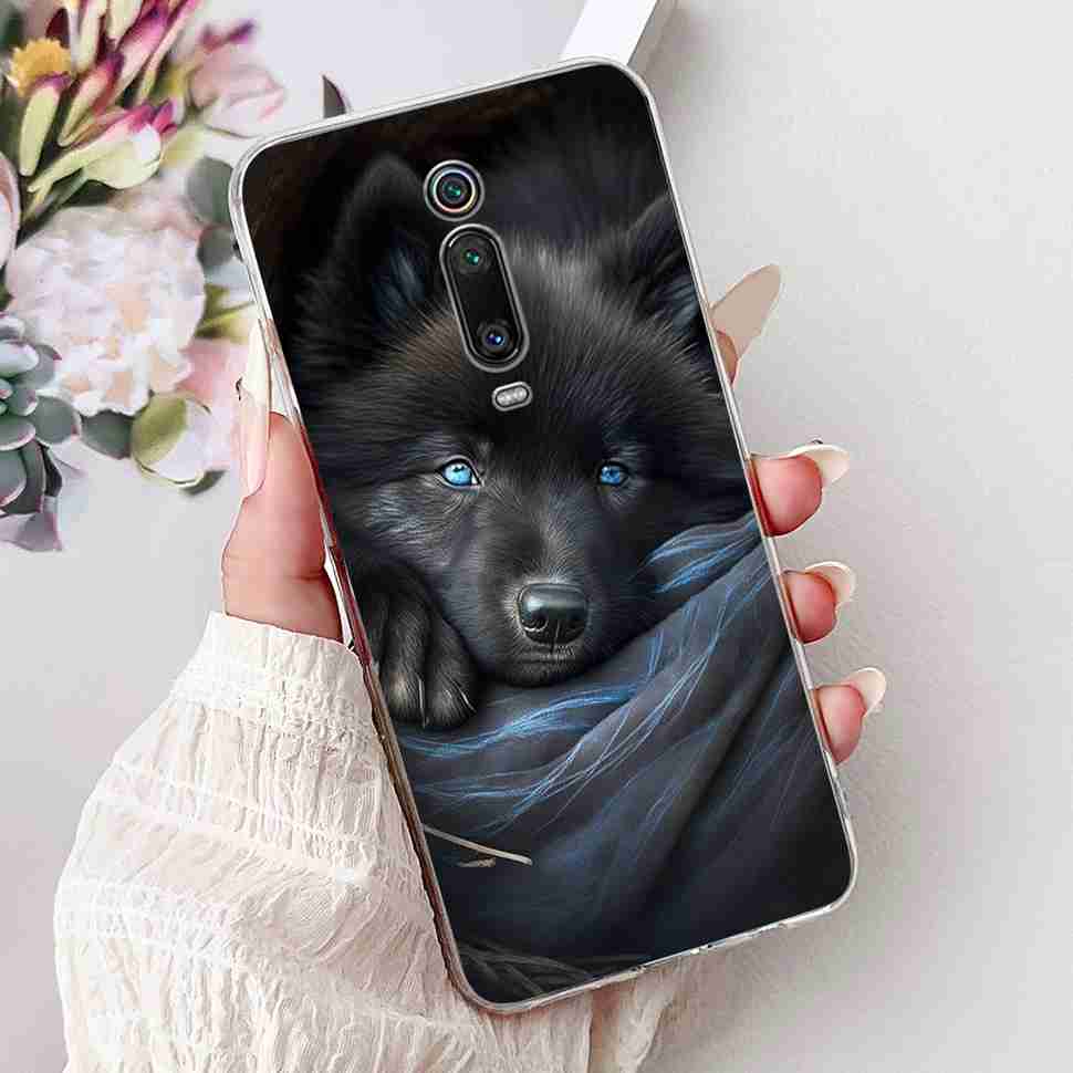 For Xiaomi Mi 9T M1903F10G Case Fashion Painting Soft Silicone TPU Cover For Xiaomi Mi 9T Mi9t 6.39" Flower Girl Phone Casing