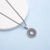European and American Nordic Style Viking Pattern Necklace Titanium Steel Viking Pendant Men's Necklace