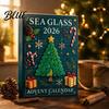 Winter Holiday Decorations Countdown Box Advent Calendar Glass Christmas 2026 Sea 24 Day with Gift