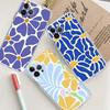 Abstract Flower Market Phone Case For IPhone 11 13 16 12 17 14 15 Pro Max Plus Soft Clear Back Cover Coque