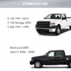 19Pcs/Set Truck Bed Mount Bolt Hardware Kit Truck Bed Mount Accessory Fit for F150 F250 Blackwood Mark W709424-S901