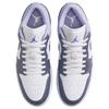 Jordan Air Jordan 1 Anti Slip Wear Resistant Low Top Vintage Basketball Shoes Men's Purple White Jordan 553558-145