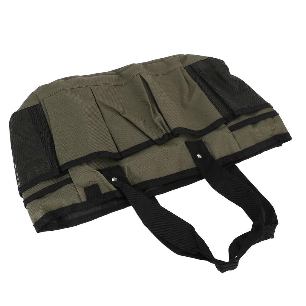 Outdoor Tragetasche Tragbare Garten-Schnittwerkzeug-Aufbewahrungstasche zum Aufbewahren von Gartenwerkzeug Militärgrün