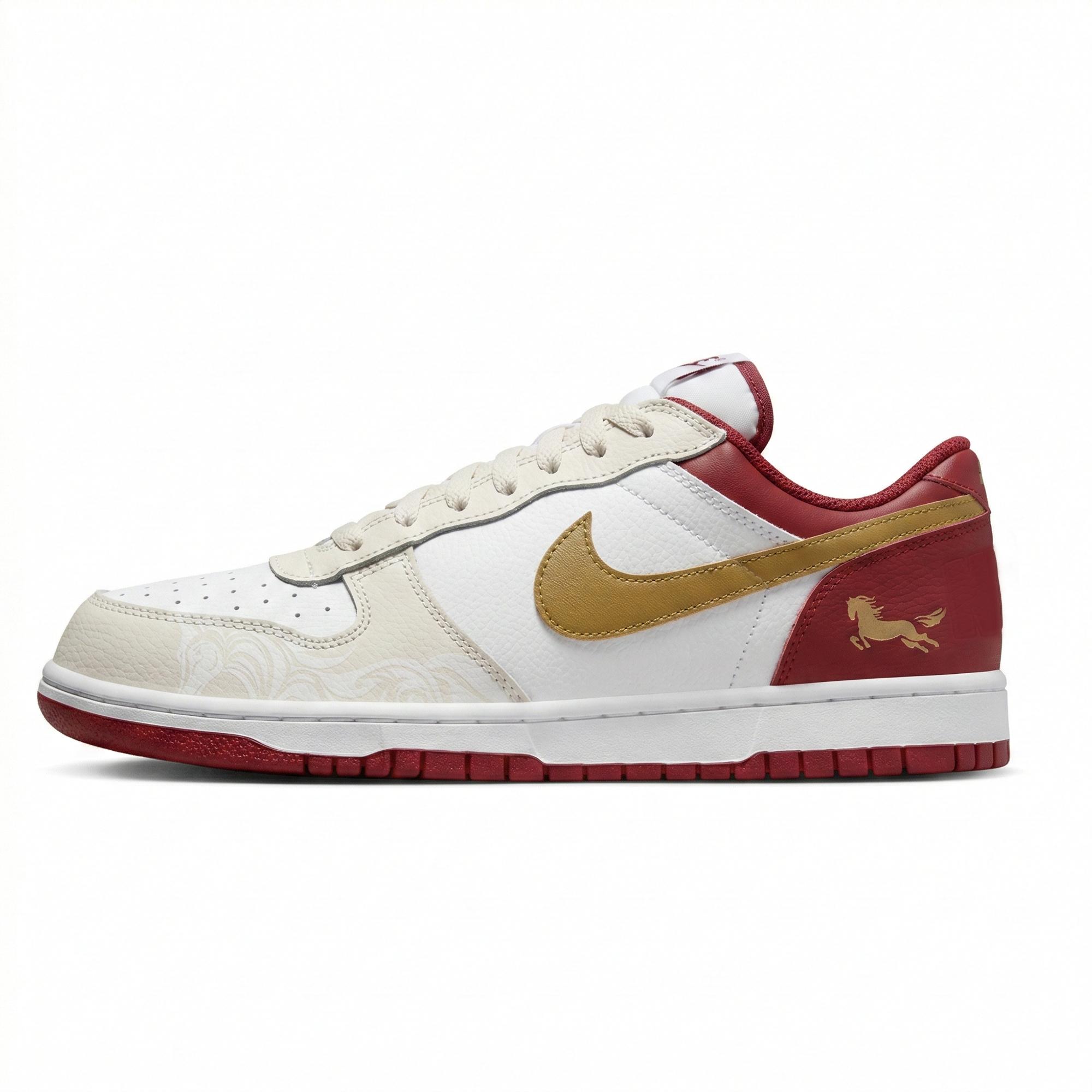 

Nike Big Lemon Joy Low top Skateboard Shoes Men s Ecru 355152-150(Team399-) 40