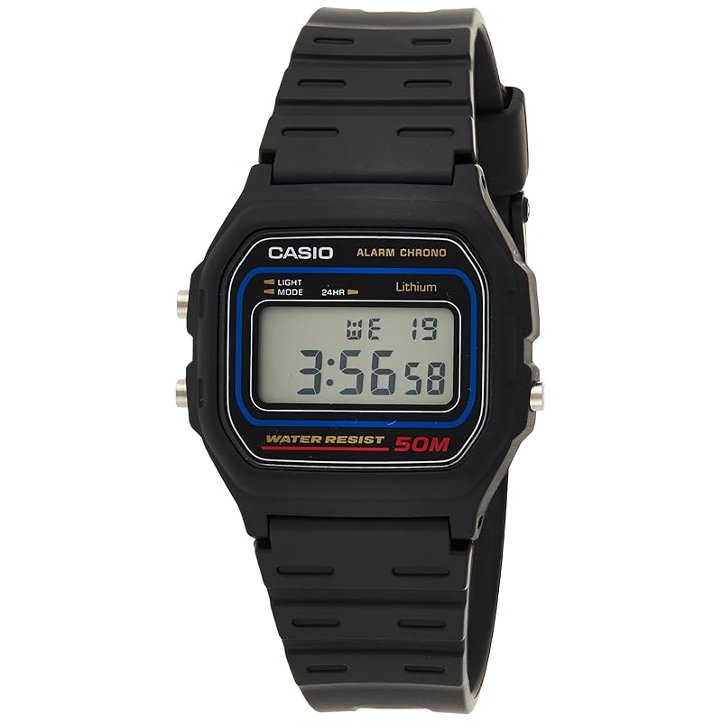 

W59-1V clock casio CASIO cheap casio Chipkashi black digital standard