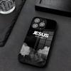Funda de Teléfono de Vidrio con Versículo de la Biblia Cristiana para IPhone 12 17 15 14 13 16 11 Pro XS Max Plus Mini X XR E2020 Templado Coq