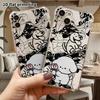 Phone Case: 2D Flat Design, Suitable for iPhone 18, 17, 16, 15, 14, 13 Pro Protective Case, White Curly Puppy, Perfect Christmas and Halloween Holiday