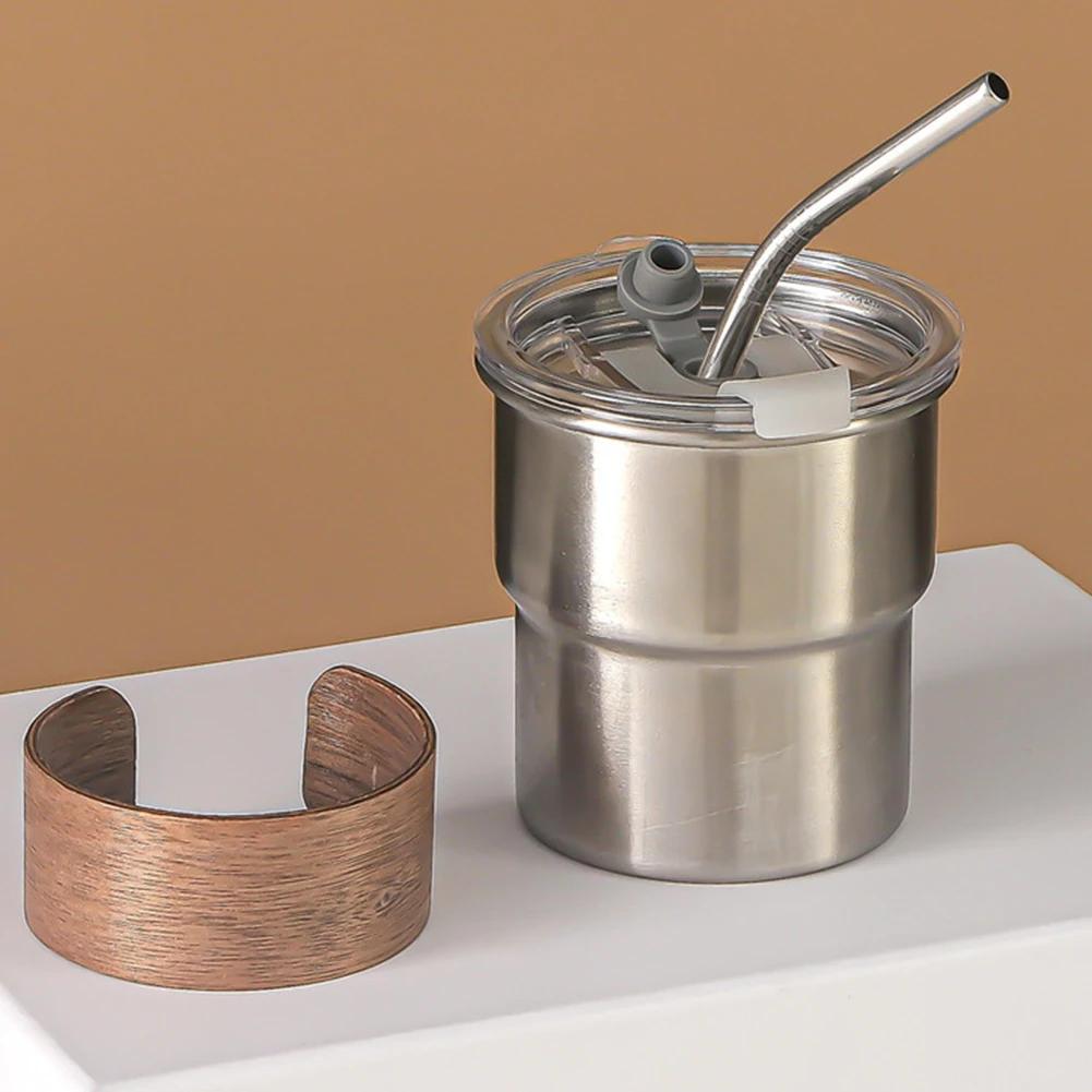 1pc Double Wall Tumblers Stainless Steel Tumblers Shatterproof & Versatile For Indoor Dining Outdoor Adventures Coffee Cup