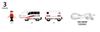 BRIO World Railway Series USB Rechargeable ICE Train 36088, Wooden Rail, Electric Vehicle, Locomotive, Ages 3+