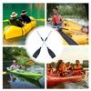 2PCS Heavy Duty Paddles Kayak for Inflatable Kayaks Aluminium Alloy  Lightweight Boat Paddles for Adults