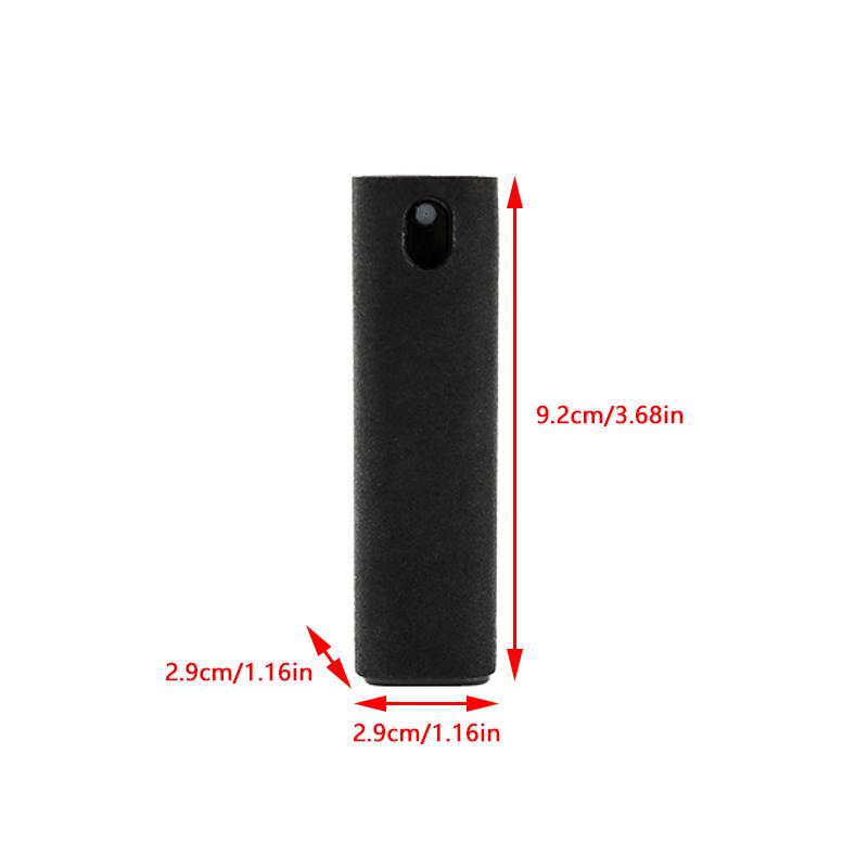 Portable 2 In 1 Phone Screen Cleaner Spray Dispensing Bottle Screen Cleaner Tool Soft Phone Pc Clean Polishing Cloth Glass Clean