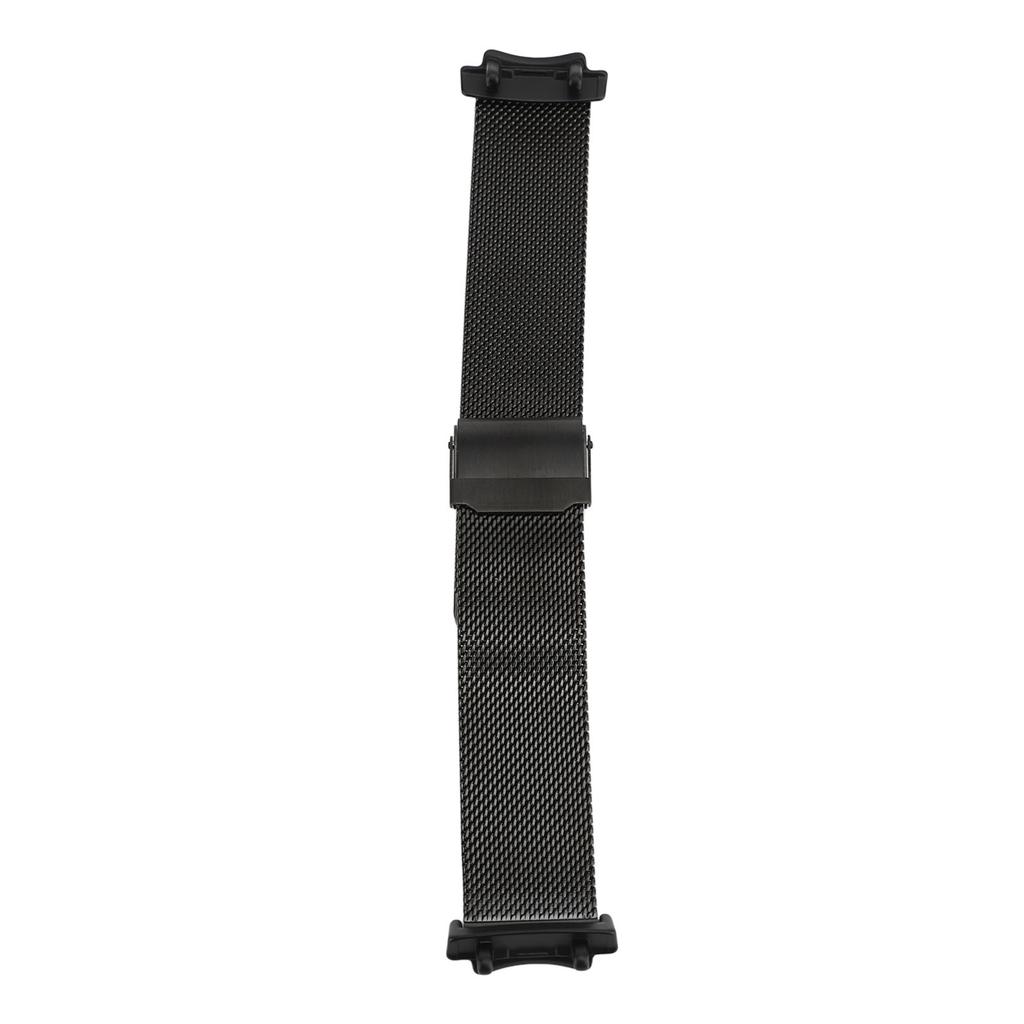 Metal Mesh Watch Band Smart Watch Replacement Band Adjustable Watch Strap for T Rex 3 Black
